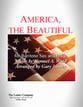 AMERICA, THE BEAUTIFUL (For Baritone Sax and Piano) P.O.D. cover